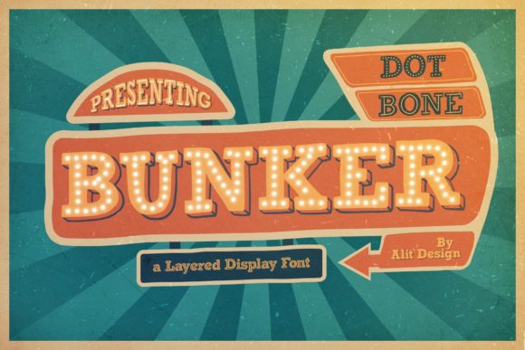 Bunker Font: Crafting Bold & Nostalgic Brand Identities