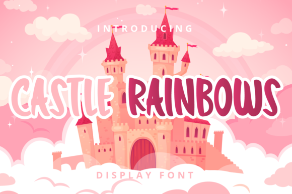 Castle Rainbows Font: A Playful Touch for Creative Projects