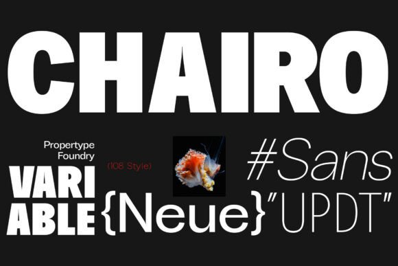Chairo Neue Font: The Bold Sans Serif for Impactful Design