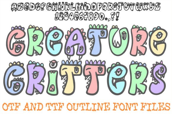 Creature Critters Font: A Typeface with a Life of Its Own