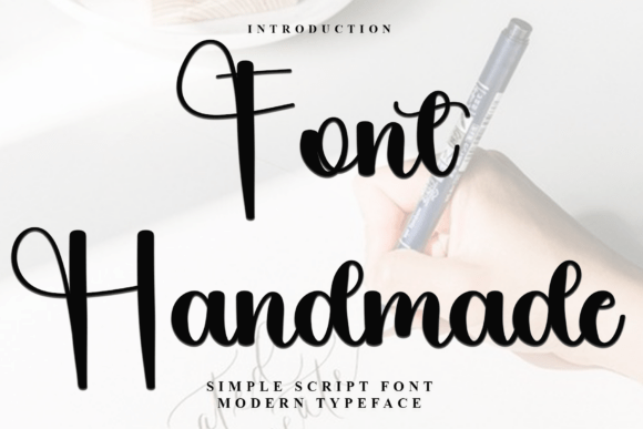 Font Handmade: The Elegant Script for Modern Branding