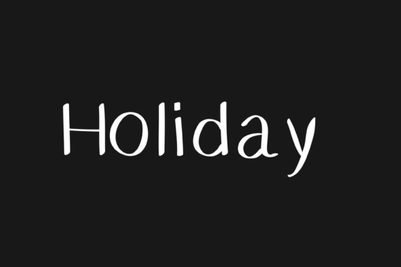 Holiday Font: Crafting a Warm, Handwritten Brand Voice