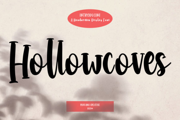 Hollowcoves Handwritten Display Font: Your Guide to Authentic Branding