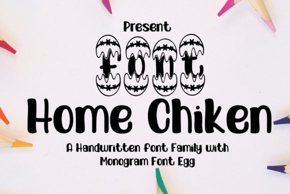 Home Chiken Font: A Sweet & Fun Typeface for Joyful Design