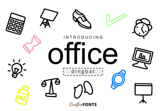 Office Doodle Font: A Fresh Take on Playful Professionalism