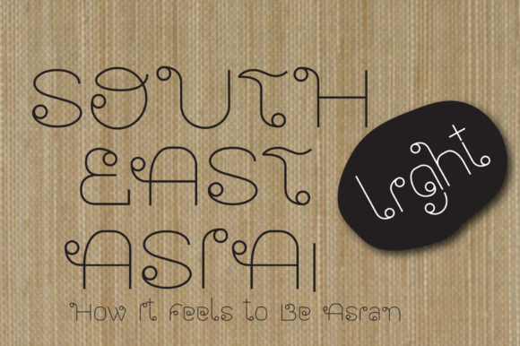Southeast Asia Light Font: Elevate Your Creative Vision